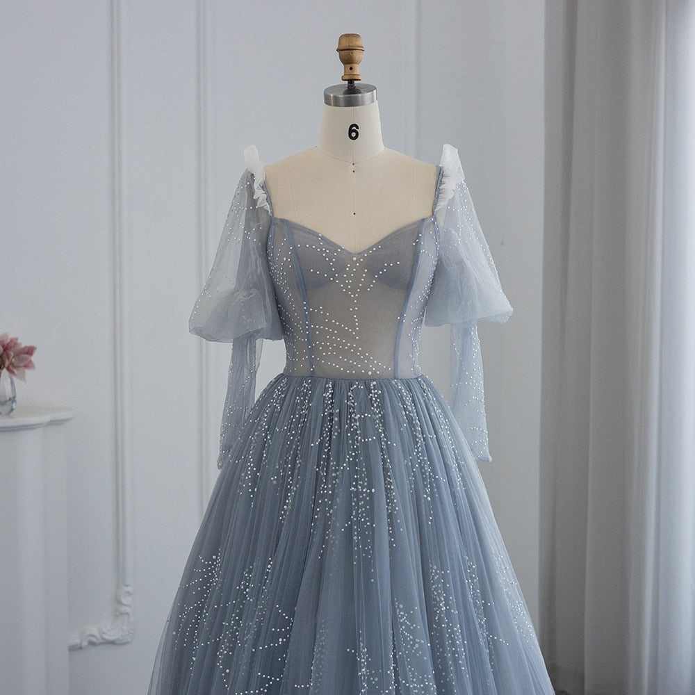 Blue Grey Women's Sleeveless Bride Wedding Dress Bow Design Long Backless  Princess Dress,XL,Grey, ATAAY, Grey, 3XL : Amazon.co.uk: Fashion